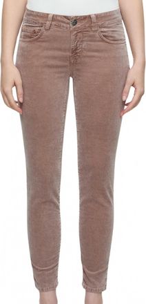 Closed Baker Velvet Slim Jean In Biscotti Brown