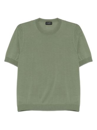 Ballantyne Gebreid T-shirt - Groen