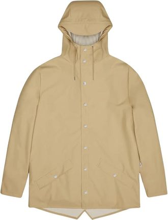 Rains Jacket - Heren - Regenjassen - Beige - L - Jassen