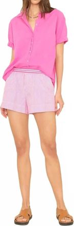 Xirena Carlyn Short In Berry Pink