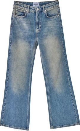 Moschino Jeans Boot Cut Low Rise - Dames - Bootcut Jeans - Blauw - W28 - Katoen - Jeans