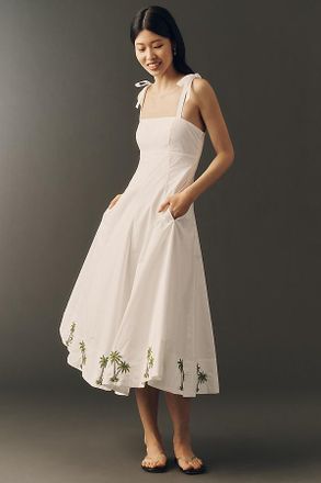 ASTR the Label Shiann Cotton Midi Dress