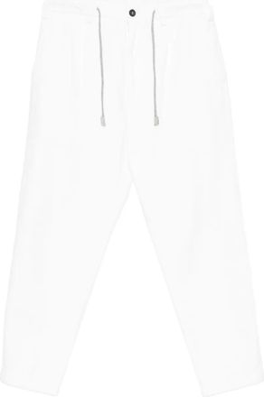 Eleventy Broek met trekkoord - Wit