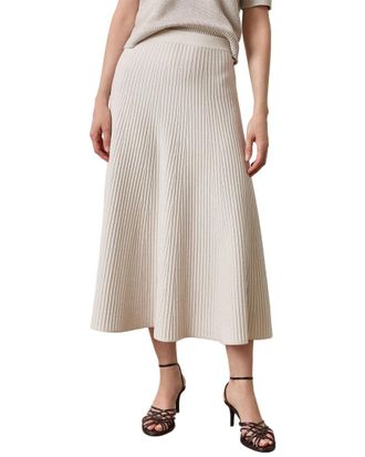 Lilla P Flared Knit Skirt