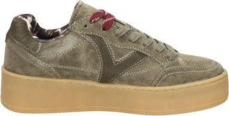 Victoria Turin Sneakers - Dames - Sneakers - Groen - 39 EU - Leer - Schoenen