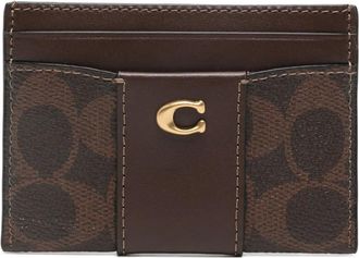 Coach Portacarte Signature - B4 BRASS/MAPLE