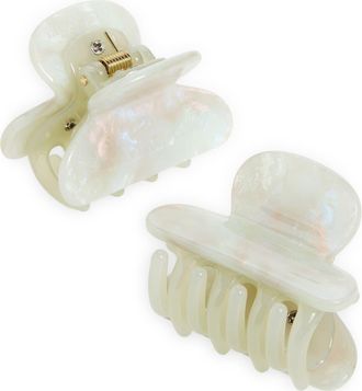 Machete Jewelry 2-Pack Heirloom Claw Clips in Astral Mint at Nordstrom