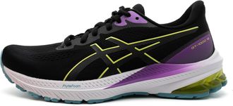Asics Asics Womens Gt-1000 12 Running Shoes - Black Textile - Size EU 37