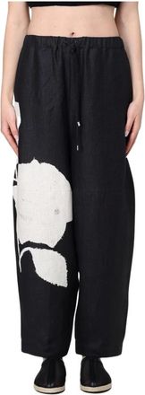 Liviana Conti Broeken, Dames, Zwart, M, Chique Broek