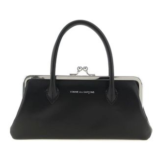 Comme Des Gar&ccedil;ons Kiss Clasp Wallet - female - Comme des Gar&ccedil;ons - Wallets & Cardholders - Black - ONE SIZE - Accessories