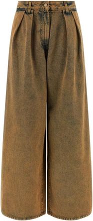 Alanui Dames, Jeans, Bruin, Maat: W25 Katoen