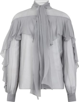 Alberta Ferretti Donna, Camicette, Grigio, S, new