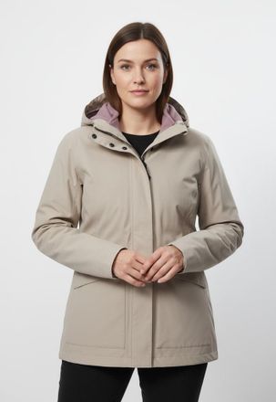 Killtec 3-in-1-Funktionsjacke KILLTEC KOW 189 WMN JCKT, Damen, Gr. 44, beige (hell taupe), Obermaterial: 100% Polyester. Futter: 100% Polyester, Jacken 3-in-1