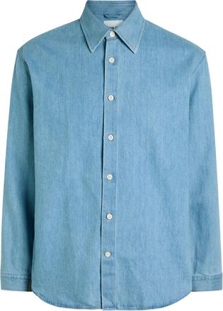 Nn.07 Casper buttoned shirt - Blue