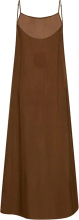 Uma Wang Womens Mustard Viscose Anaya Midi Dress