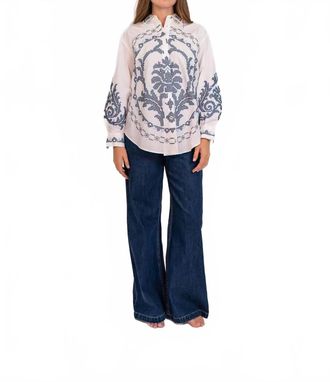 Alemais Hazel Relaxed Shirt In White