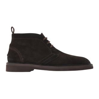 VIA VAI Schoenen, Heren, Bruin, 46 EU, Leer, Lewis Myles Veterlaarzen
