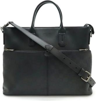 Louis Vuitton Pre-owned Handbags, male, Black, Size: ONE SIZE Pre-owned Damier Infini Briefcase 2way