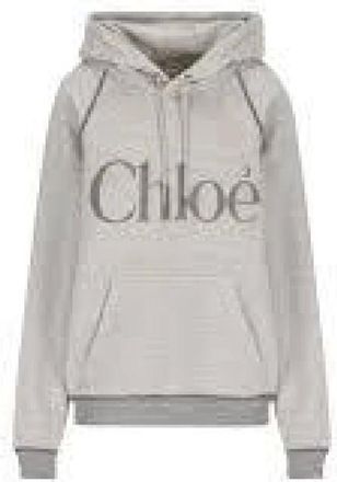 Chloé Mujer, Sudaderas, Gris, Talla: L