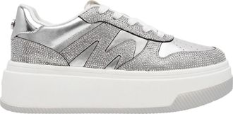 Steve Madden Dynamo-sportschoenen voor dames (Zilver)