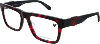 Calvin Klein Unisex Orange Square Eyeglass Frames CKJ-CKJ23647-239-54