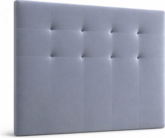 Home Heavenly Cabecero Cama Tapizado Olson, Acolchado Para Cama Individual O Matrimonial, No Incluye Herrajes Color : Gris 150 Cm - Home Heavenly