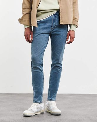 Jacamo Skinny Fit Stretch Jean Light Wash