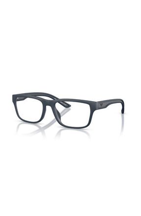 Emporio Armani 54mm Rectangle optical glasses in Blue at Nordstrom