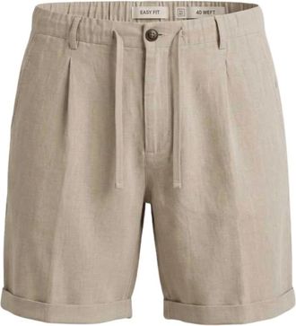 40weft Bermuda Chino - Heren - Korte Broeken - Beige - 2XL - Korte Broeken