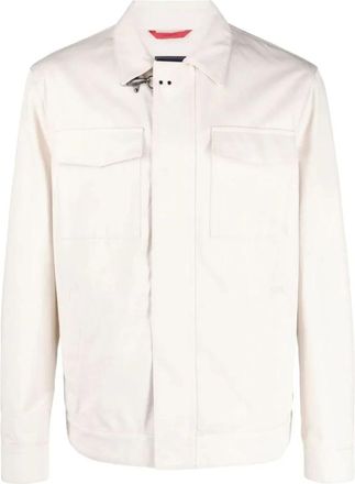 Fay Truck Jacket - Heren - Zomerjassen - Beige - M - Katoen - Jassen