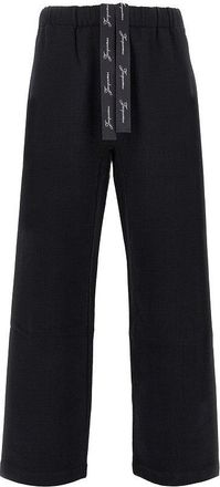 Jacquemus Rond Carr&eacute; cotton pants Man S