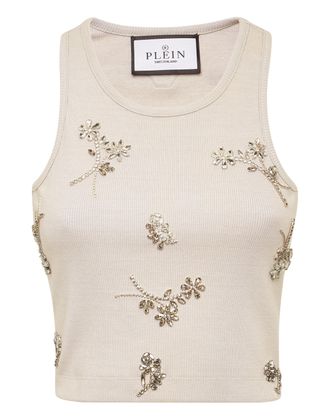 Philipp Plein Tanktop Flowers