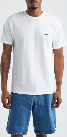 Obey Truth to Power Graphic T-Shirt in White at Nordstrom, Size Xx-Large