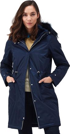 Regatta Womens Lellani Waterproof Hooded Jacket - Navy - 8