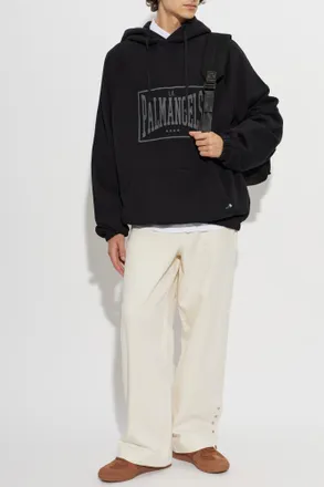 Palm Angels Hoodie, Mens, Black