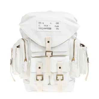 Dsquared2 Uomo, Borse, Beige, Taglia unica, new