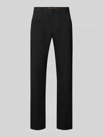 Christian Berg Comfort Fit Hose mit Eingrifftaschen in Black, Gr&ouml;&szlig;e 31/32