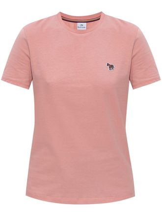 Paul Smith Zebra T-shirt - women - Organic Cotton - S - Pink