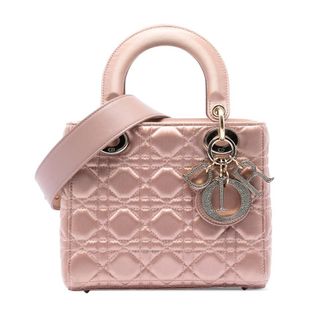 Dior Pre-owned Dior Small Satin Cannage My ABCDior Lady Dior Ladies CYFBY3EL1AH67IIN