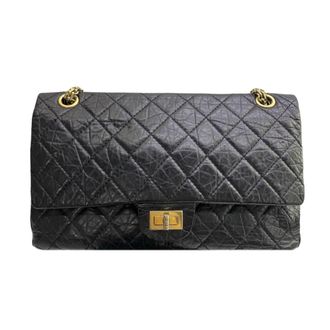 Chanel Black 2.55 Reissue Shoulder Bag