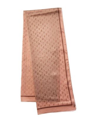 Jimmy Choo London Logo Silk Scarf