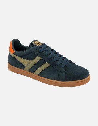 Gola Mens Equipe II Suede Mens Trainers - Navy - Size: 10