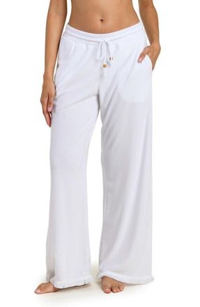 La Blanca Wild Nomad Cover-Up Pants in White at Nordstrom, Size X-Small