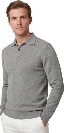 Profuomo Polo lange mouwen Profuomo Grijs wol gebreid
