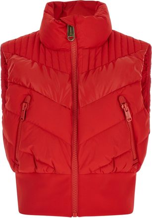Goldbergh Sole Gilet Rosso-Donna