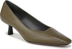 Franco Sarto Ryan Square Toe Pump in Vintage Olive Green at Nordstrom Rack, Size 9