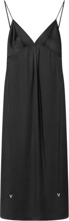 &Aacute;eron Kleedjes, Dames, Zwart, XL, Satijn, Felicita