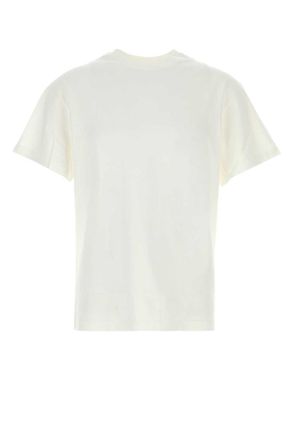 Jil Sander Off White Solid T-Shirts
