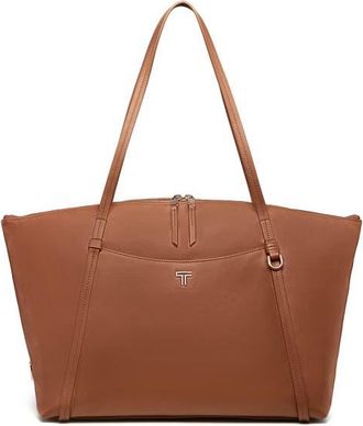 Tumi Q Leather Tote in Sienna at Nordstrom