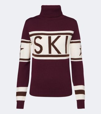 Perfect Moment Jersey Schild de lana en intarsia